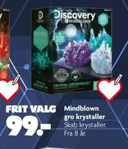 Fætter BR Mindblown gro krystaller, DKK 99 tilbud
