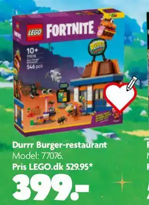 Fætter BR Durrr Burger-restaurant, DKK 399 tilbud