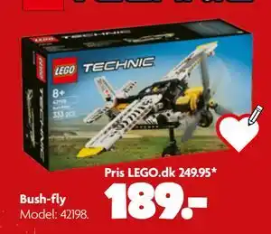 Fætter BR Bush-fly, DKK 189 tilbud