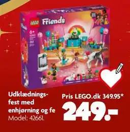 Fætter BR Udklædningsfest med enhjørning og fe, DKK 249 tilbud