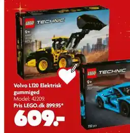 Fætter BR Volvo L120 Elektrisk gummiged, DKK 609 tilbud