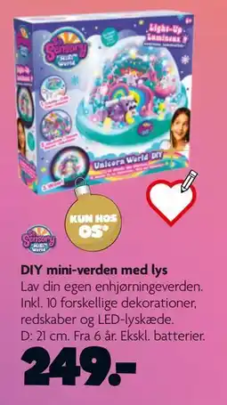 Fætter BR DIY mini-verden med lys, DKK 249 tilbud