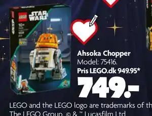 Fætter BR Ahsoka Chopper, DKK 749 tilbud