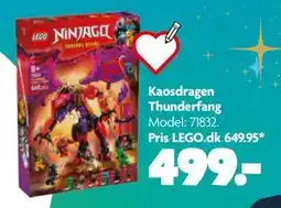 Fætter BR Kaosdragen Thunderfang, DKK 499 tilbud