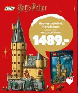Fætter BR Hogwarts-slottet: Hovedtårnet, DKK 1489 tilbud