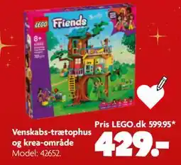Fætter BR Venskabs-trætophus og krea-område, DKK 429 tilbud