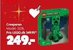 Fætter BR Creeperen, DKK 249 tilbud