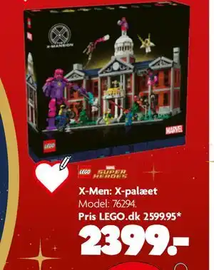 Fætter BR X-Men: X-palæet, DKK 2399 tilbud