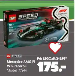 Fætter BR Mercedes-AMG F1 W15-racerbil, DKK 175 tilbud