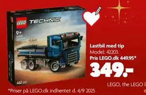 Fætter BR Lastbil med tip, DKK 349 tilbud