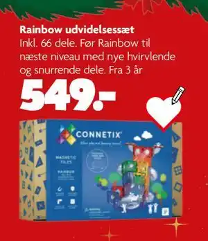 Fætter BR Rainbow udvidelsessæt, DKK 549 tilbud