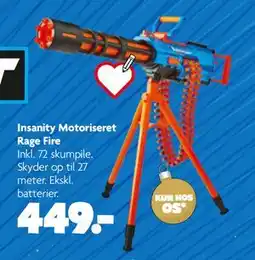 Fætter BR Insanity Motoriseret Rage Fire, DKK 449 tilbud