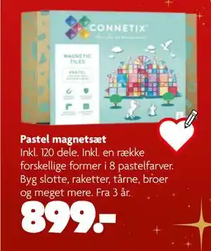 Fætter BR Pastel magnetsæt, DKK 899 tilbud