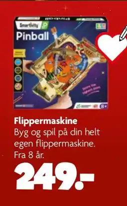 Fætter BR Flippermaskine, DKK 249 tilbud