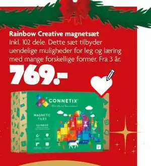 Fætter BR Rainbow Creative magnetsæt, DKK 769 tilbud