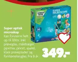 Fætter BR Super optisk microskop, DKK 349 tilbud
