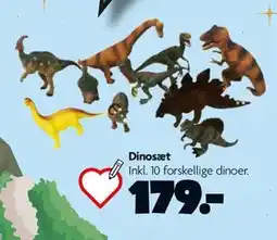 Fætter BR Dinosæt, DKK 179 tilbud