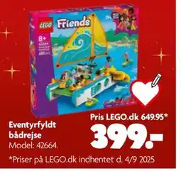 Fætter BR Eventyrfyldt bådrejse, DKK 399 tilbud