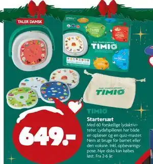 Fætter BR Startersæt, DKK 649 tilbud