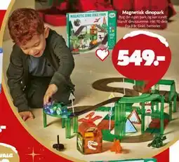 Fætter BR Magnetisk dinopark, DKK 549 tilbud