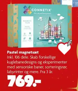 Fætter BR Pastel magnetsæt, DKK 769 tilbud