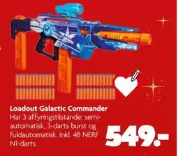 Fætter BR Loadout Galactic Commander, DKK 549 tilbud