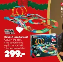 Fætter BR Dobbelt loop banesæt, DKK 299 tilbud