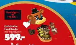 Fætter BR Freddy Alive Head Bundle, DKK 599 tilbud