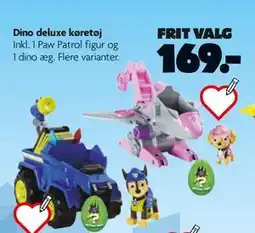 Fætter BR Dino deluxe køretøj, DKK 169 tilbud