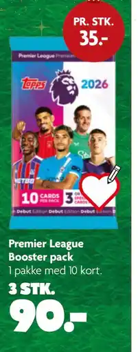 Fætter BR Premier League Booster pack, DKK 90 tilbud