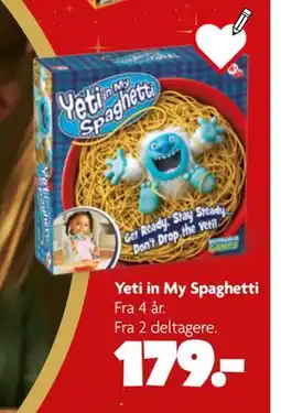 Fætter BR Yeti in My Spaghetti, DKK 179 tilbud