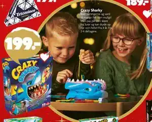Fætter BR Crazy Sharky, DKK 199 tilbud