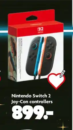 Fætter BR Nintendo Switch 2 Joy-Con controllers, DKK 899 tilbud