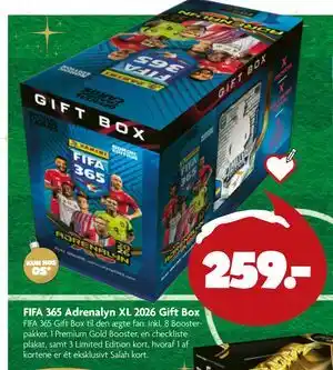 Fætter BR FIFA 365 Adrenalyn XL 2026 Gift Box, DKK 259 tilbud
