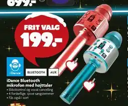 Fætter BR iDance Bluetooth mikrofon med højttaler, DKK 199 tilbud