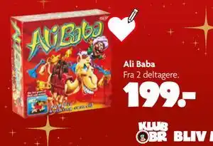 Fætter BR Ali Baba, DKK 199 tilbud