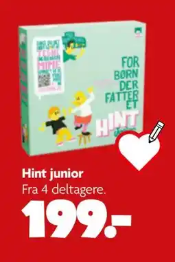 Fætter BR Hint junior, DKK 199 tilbud