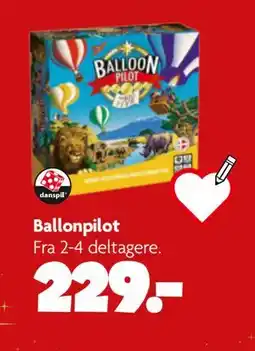 Fætter BR Ballonpilot, DKK 229 tilbud