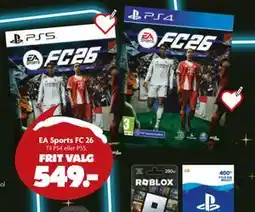Fætter BR EA Sports FC 26, DKK 549 tilbud