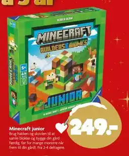 Fætter BR Minecraft junior, DKK 249 tilbud