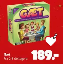 Fætter BR Gæt, DKK 189 tilbud