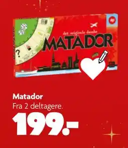 Fætter BR Matador, DKK 199 tilbud