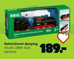 Fætter BR Batteridrevet damptog, DKK 189 tilbud