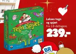 Fætter BR Lakses tegn og spjæt, DKK 239 tilbud