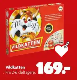Fætter BR Vildkatten, DKK 169 tilbud