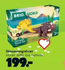 Fætter BR Dinosaurangrebsæt, DKK 199 tilbud