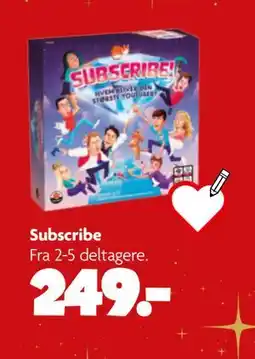 Fætter BR Subscribe, DKK 249 tilbud