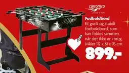 Fætter BR Fodboldbord, DKK 899 tilbud