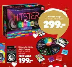 Fætter BR Hitster Bingo, DKK 299 tilbud