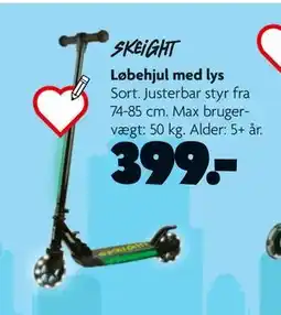 Fætter BR Løbehjul med lys, DKK 399 tilbud
